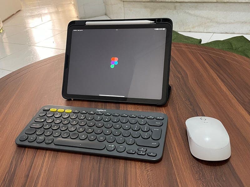 Working with Figma on iPad